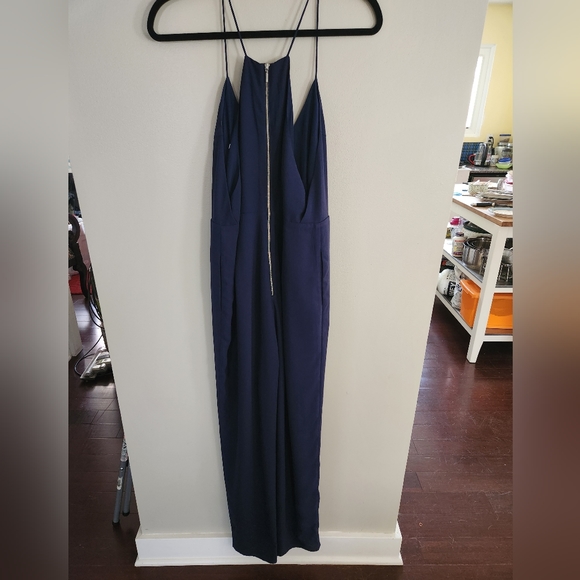 Navy blue jumpsuit - Picture 2 of 2